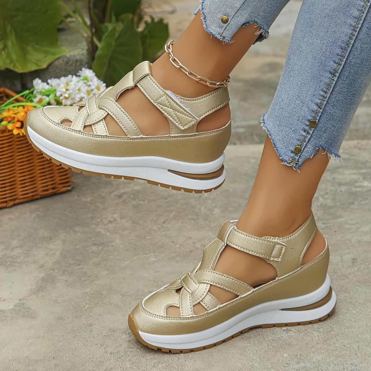Sandalias Híbridas de Plataforma