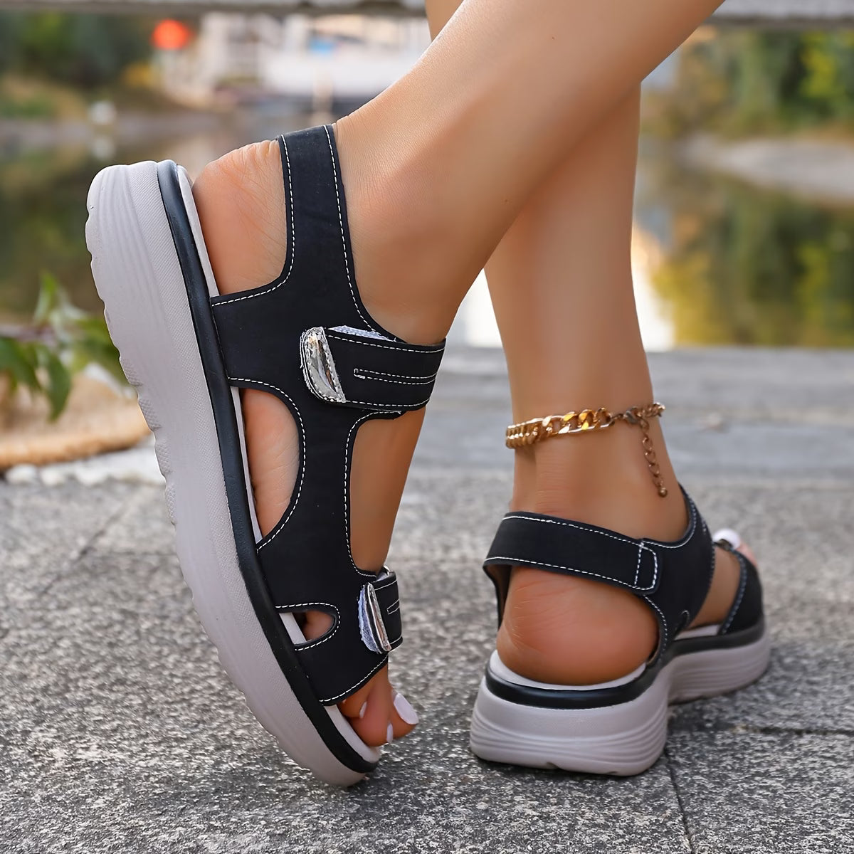 Sandalias Ergonómicas con Suela Amortiguada