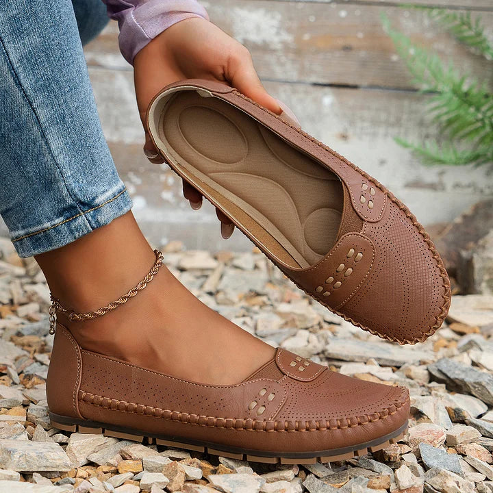 Mocasines Perforados Estilo Urbano