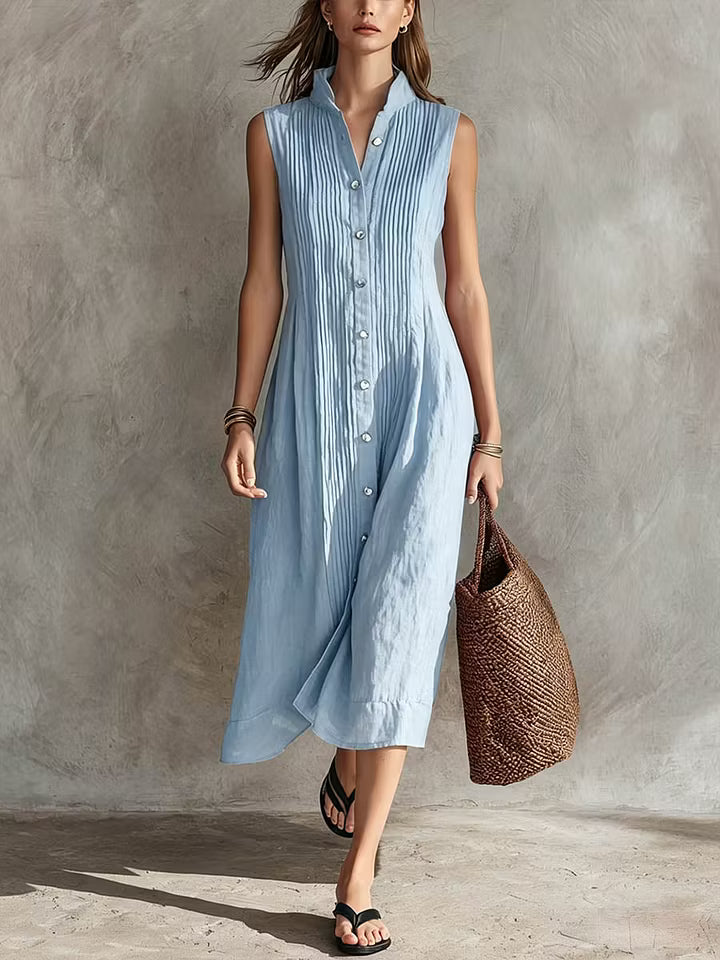 Vestido Casual Plisado Andrea