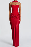 Vestido Gala Silueta Escarlata