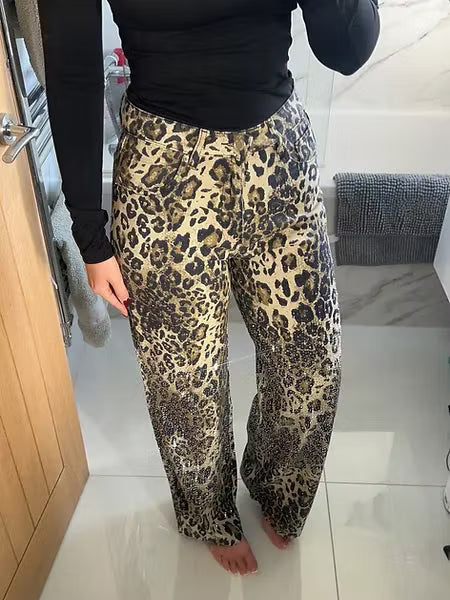 Pantalón  Chic Safari Leopardo