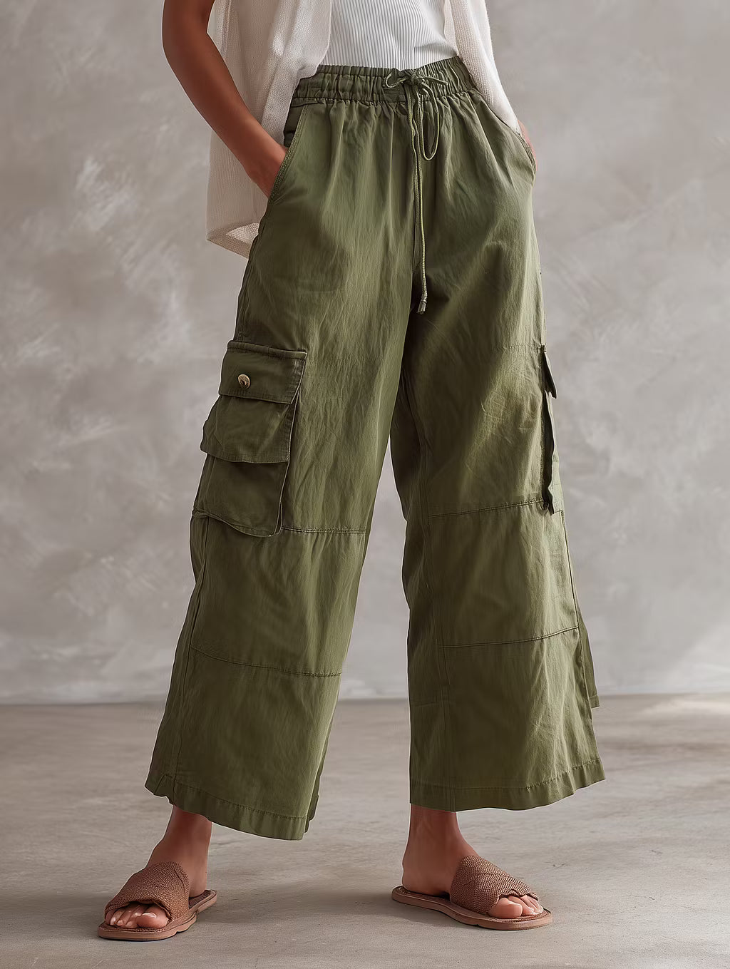 Pantalón Cargo Utility Relax