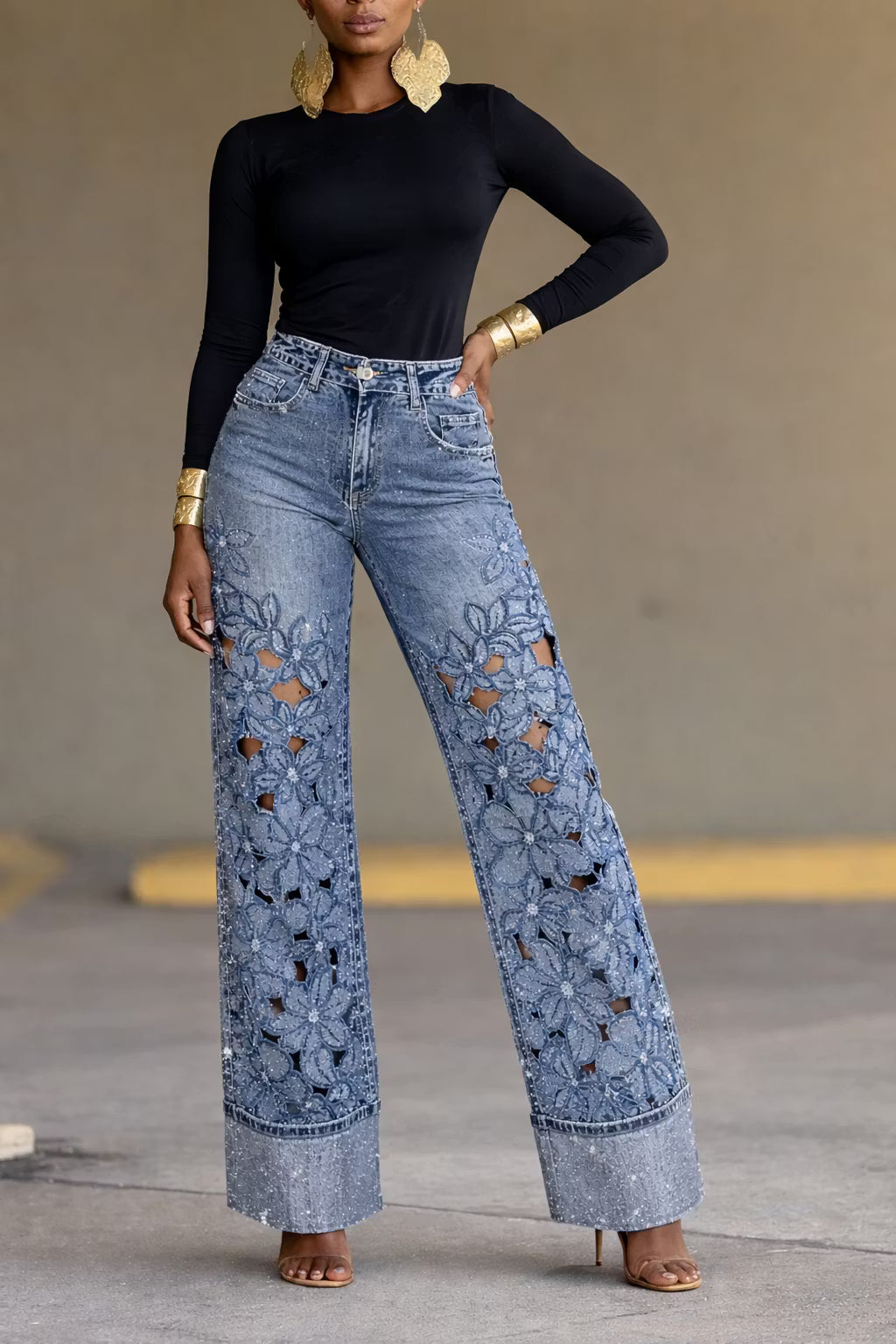 Pantalón Denim Bloom