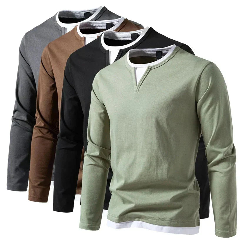 Erik | Camiseta Manga Larga Elegante
