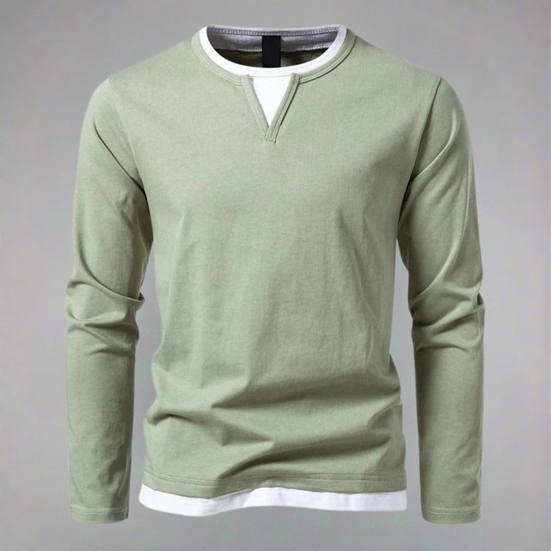 Erik | Camiseta Manga Larga Elegante