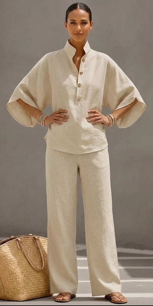 Conjunto Casual Natural Flow