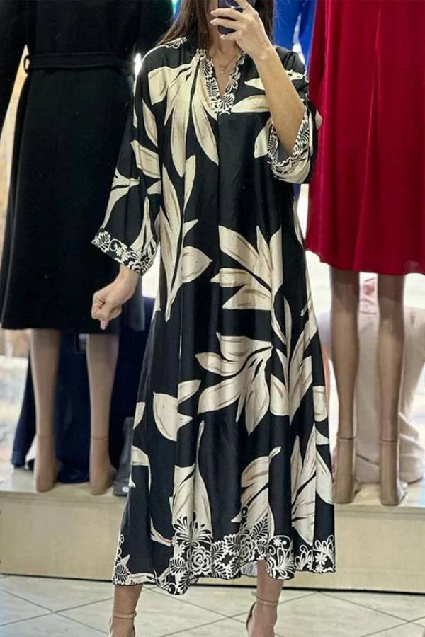 Vestido Folhagem