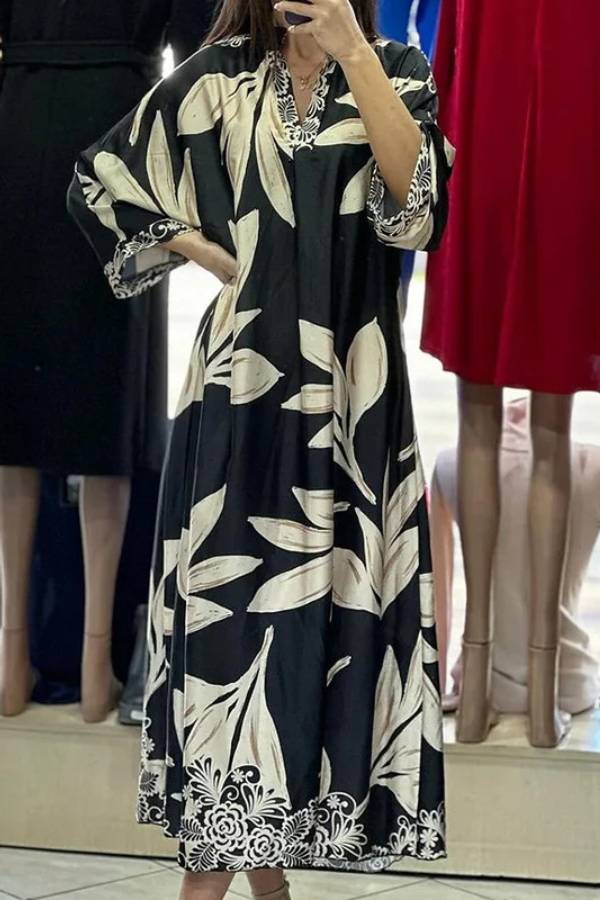 Vestido Folhagem
