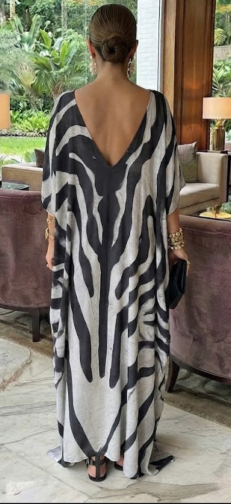 Vestido Holgado Armonía Estampada