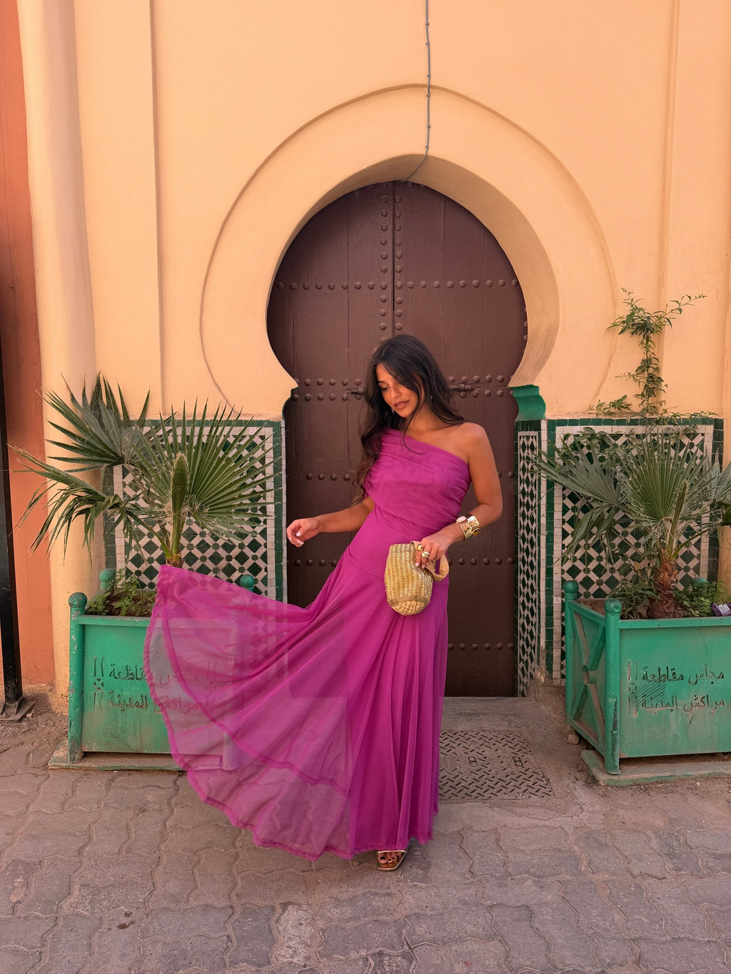 Maxi Vestido Sofisticado Marrakech