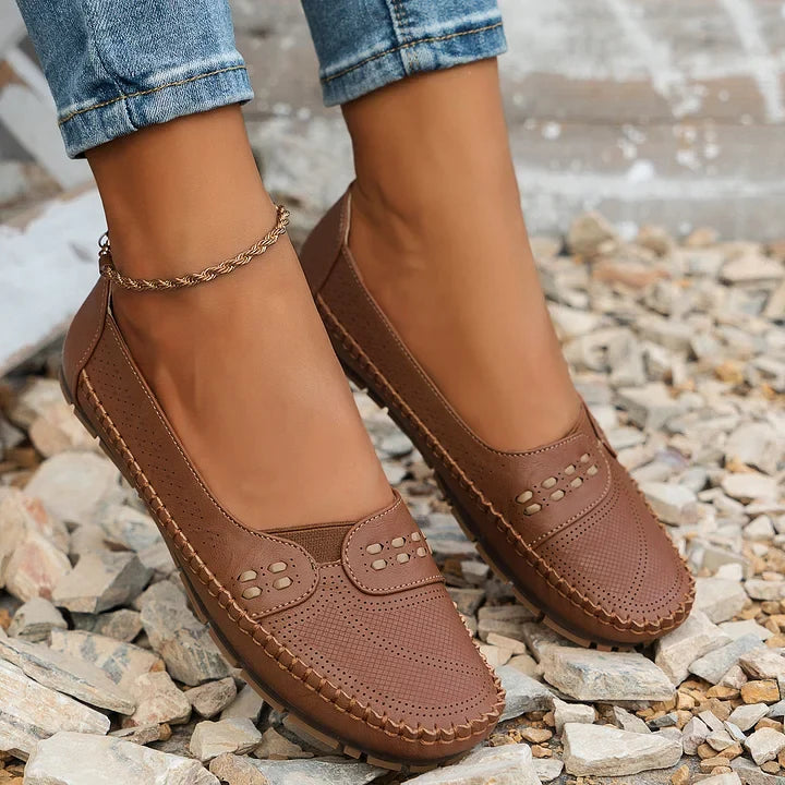 Mocasines Perforados Estilo Urbano