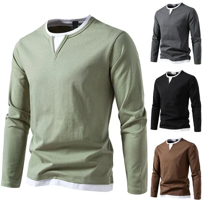 Erik | Camiseta Manga Larga Elegante