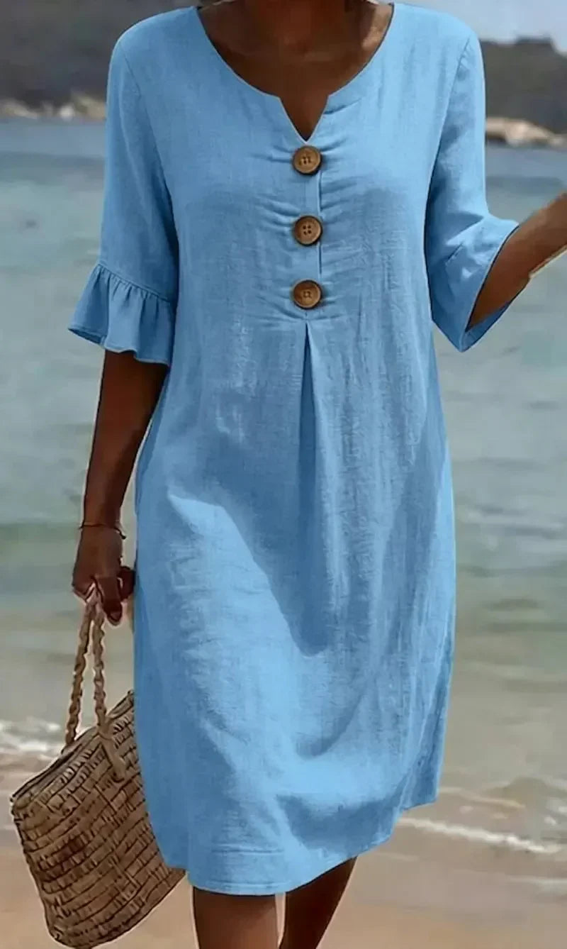 Vestido Acampanada Yaqui