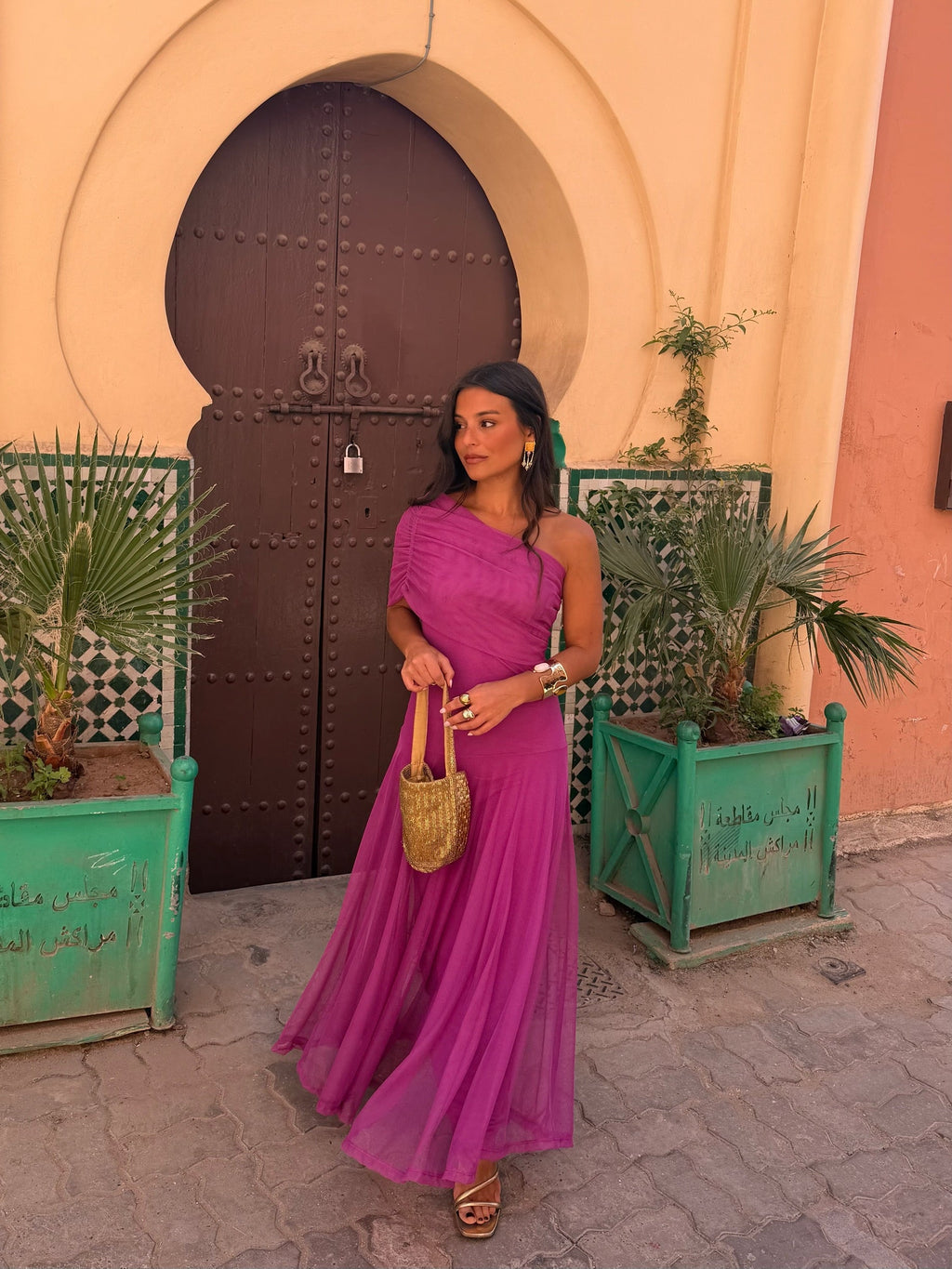 Maxi Vestido Sofisticado Marrakech