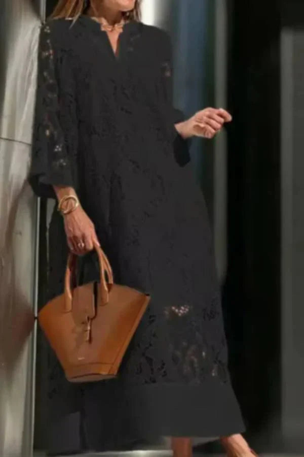 Vestido Elegante de Encaje Emilie