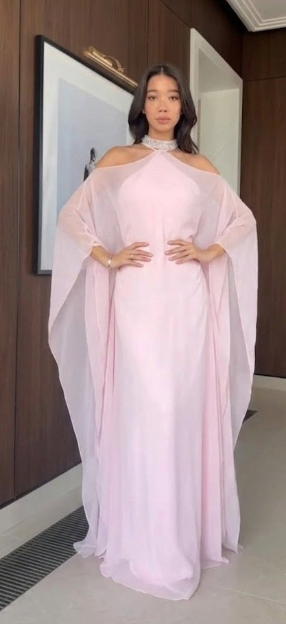 Vestido Glam Ethereal Rose