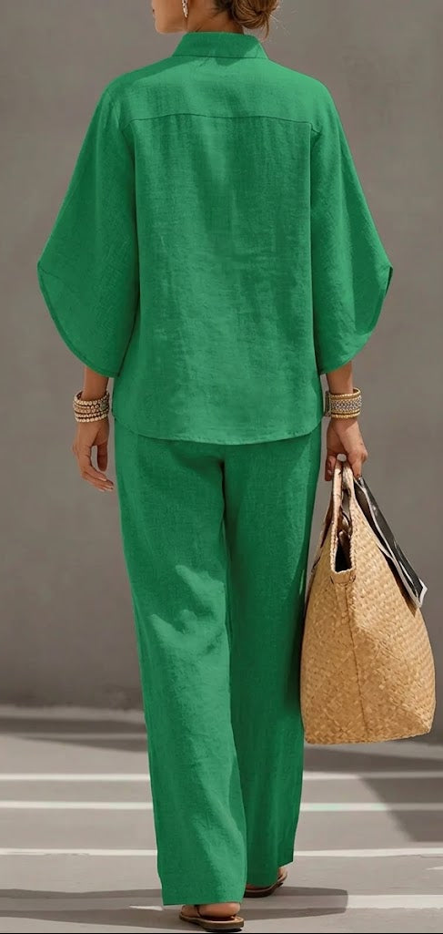 Conjunto Casual Natural Flow