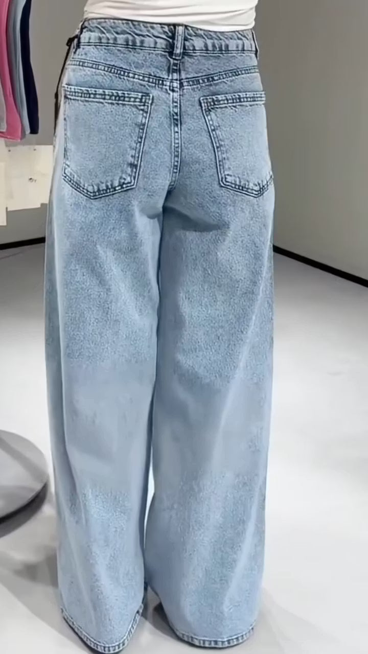 Jeans Deconstruidos High-Waist