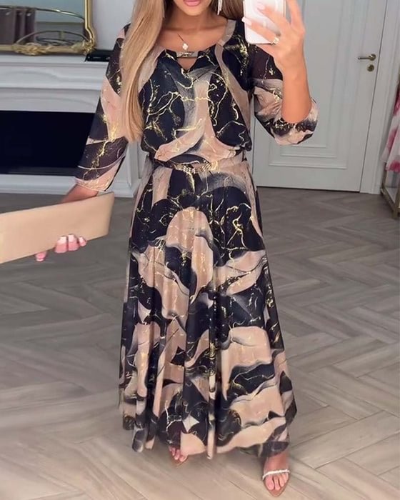 Maxi Vestido Estampado Yerem
