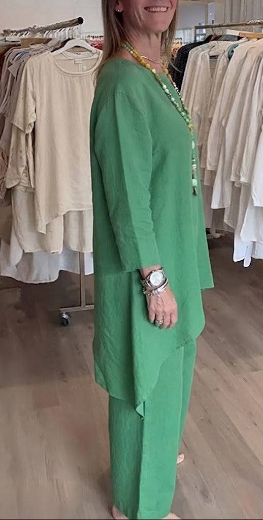 Conjunto Oversize de Lino Asana