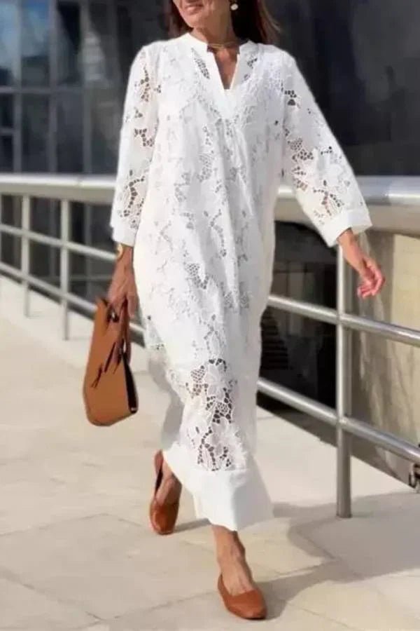 Vestido Elegante de Encaje Emilie