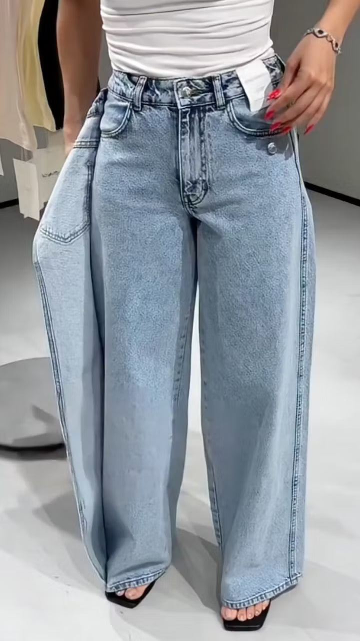 Jeans Deconstruidos High-Waist