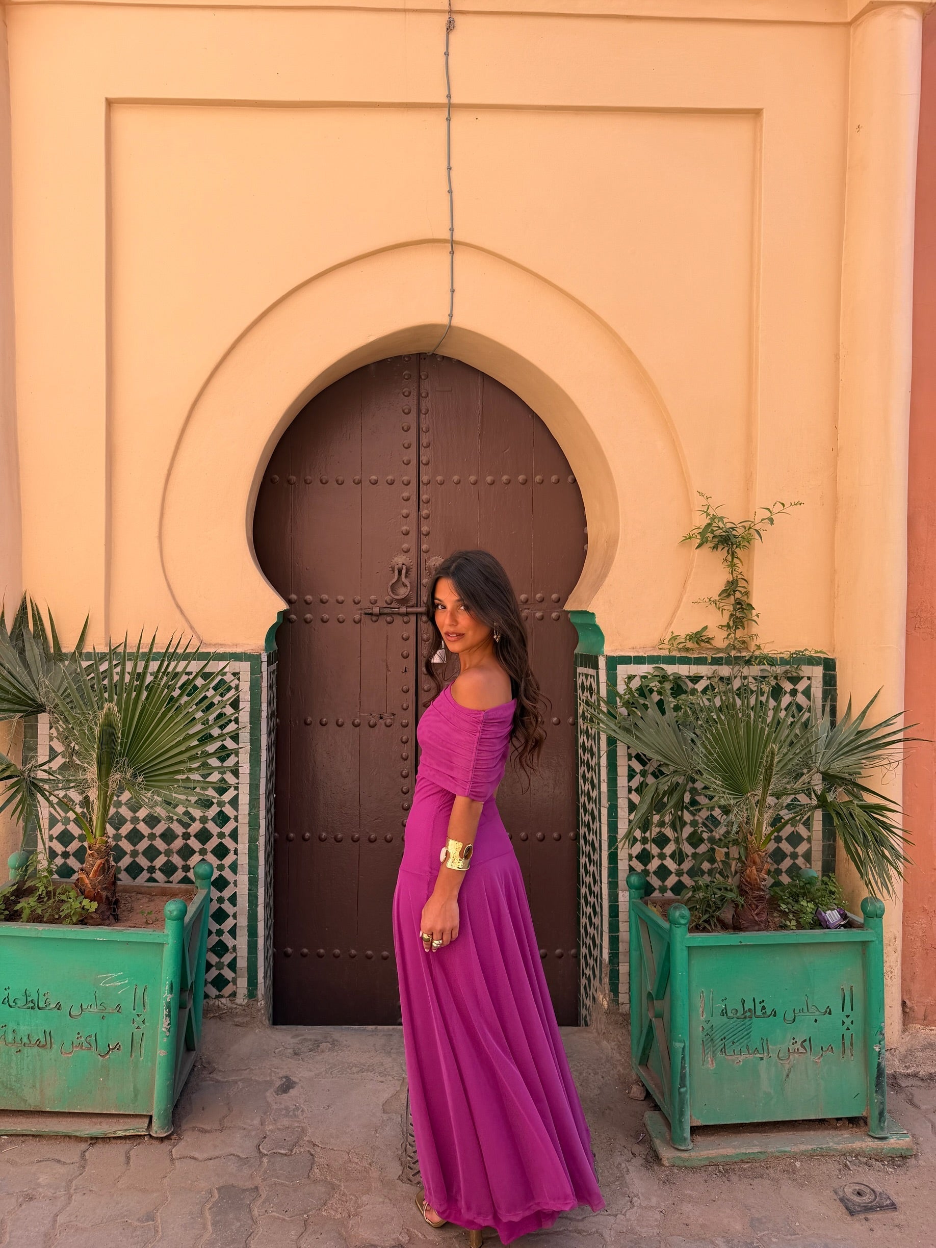 Maxi Vestido Sofisticado Marrakech