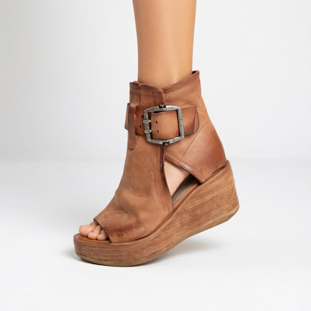 Orelisa | Tacones de cuña abiertos estilo moderno