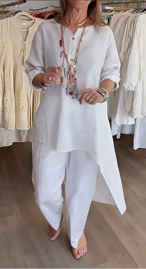 Conjunto Oversize de Lino Asana