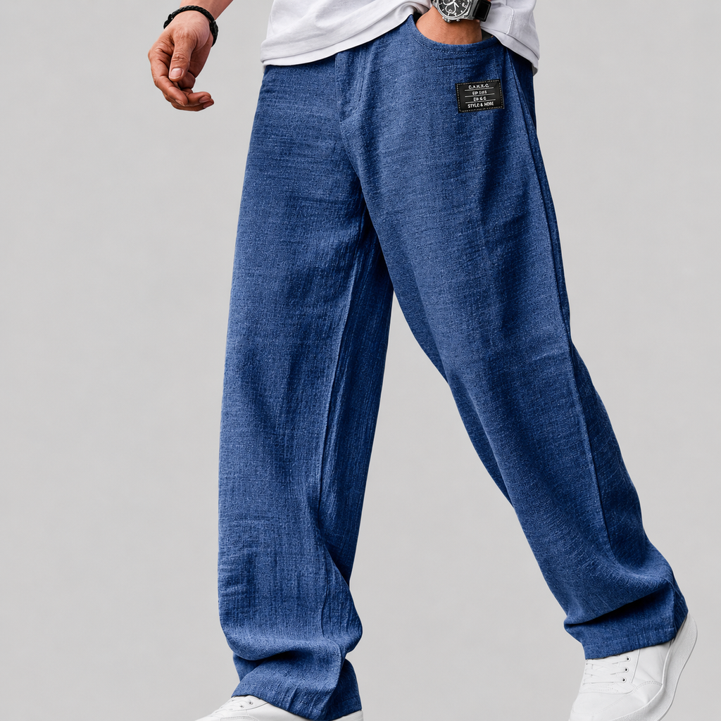 Martin /Pantalón Casual de Lino Urbano