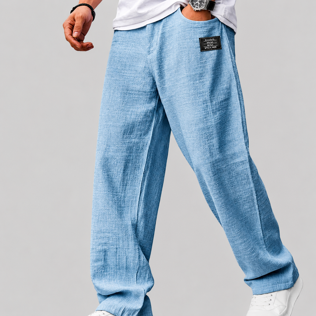 Martin /Pantalón Casual de Lino Urbano