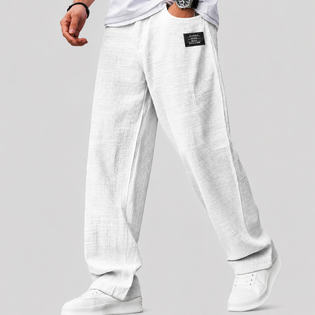 Martin /Pantalón Casual de Lino Urbano