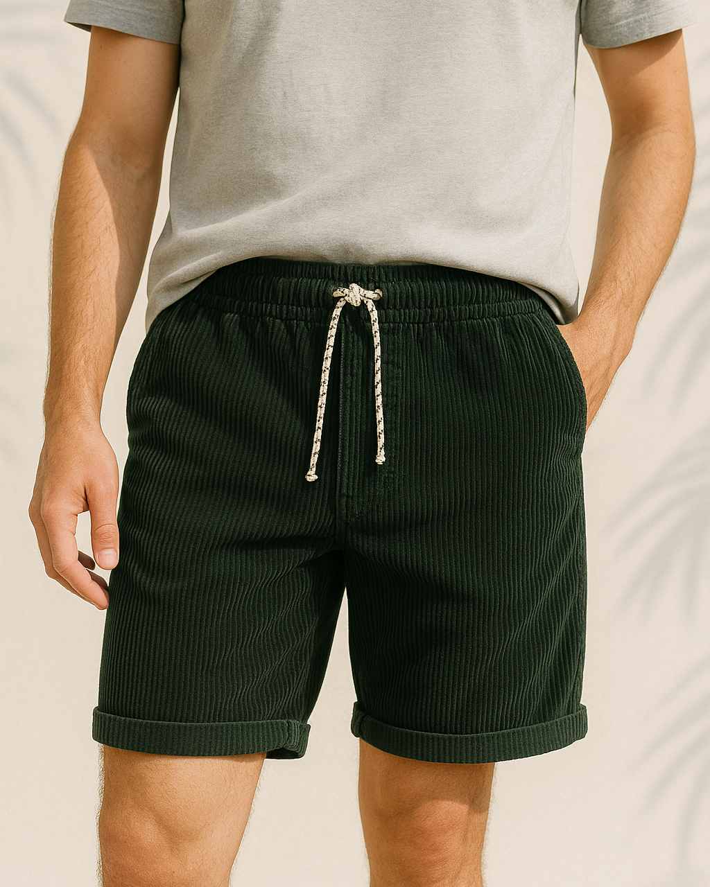 David™ | Pantalón corto de pana