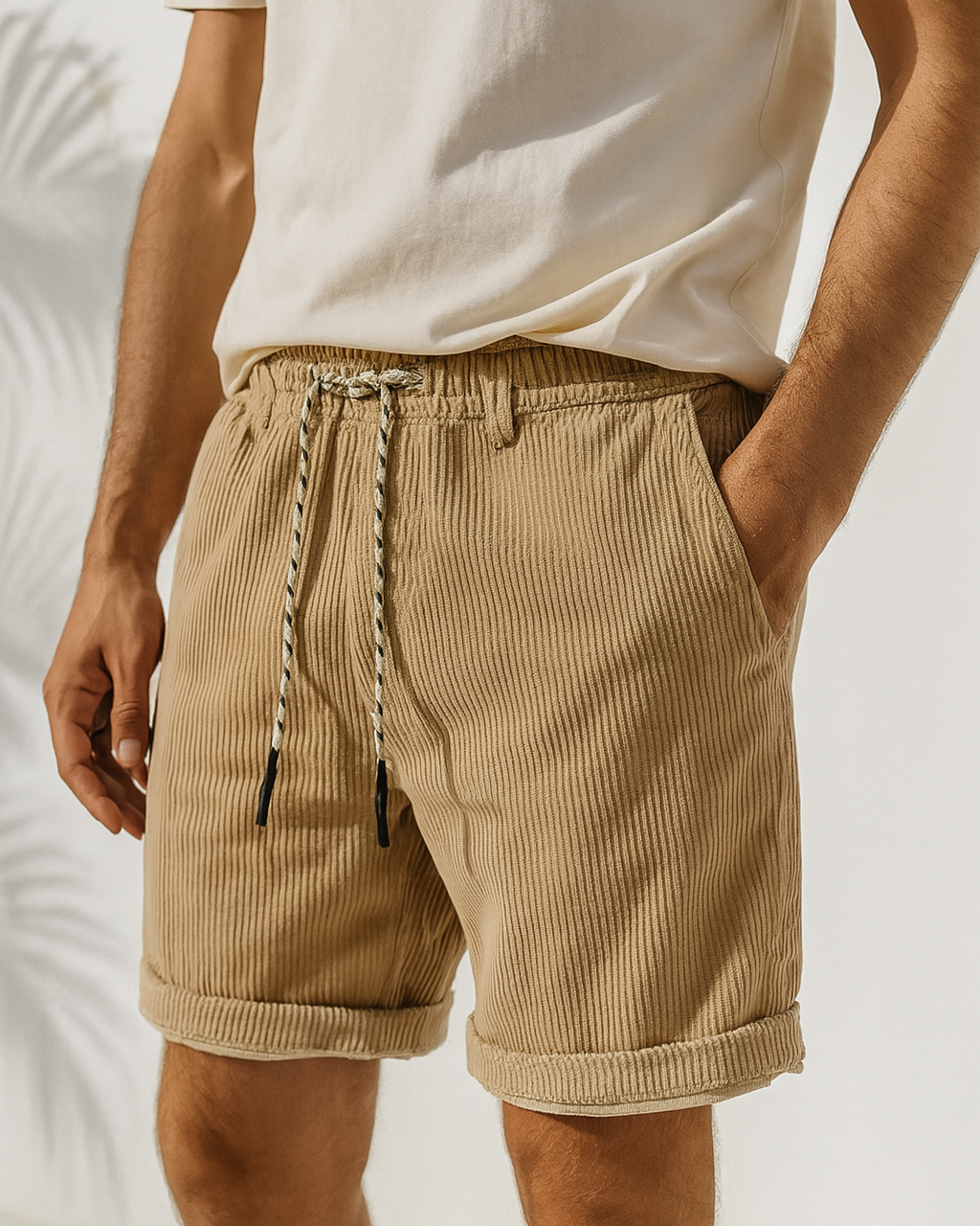 David™ | Pantalón corto de pana