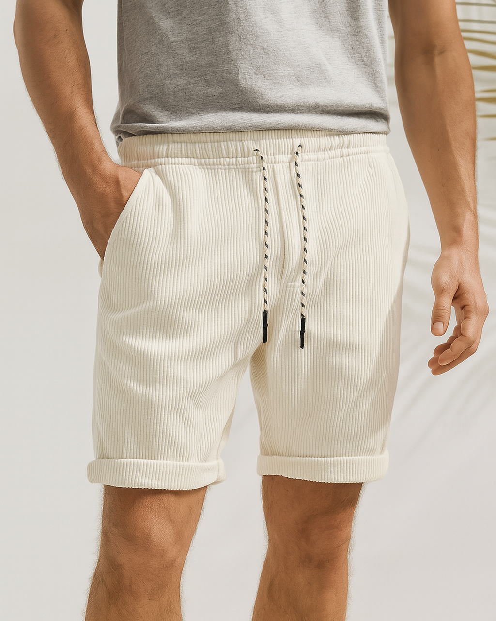 David™ | Pantalón corto de pana