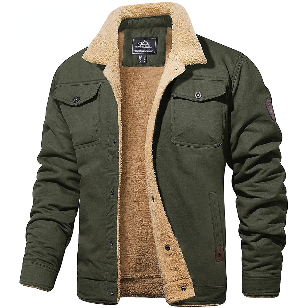 Sacha | Chaqueta forrada para Hombres Casual y Elegante