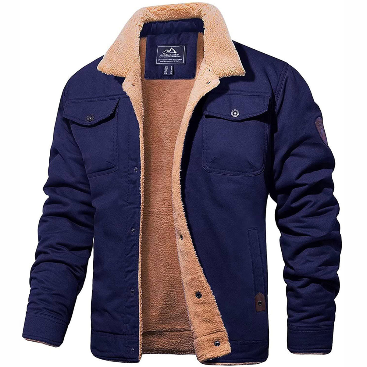 Sacha | Chaqueta forrada para Hombres Casual y Elegante