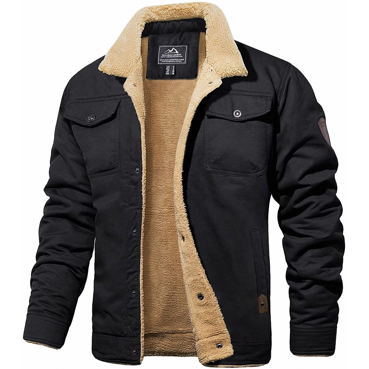 Sacha | Chaqueta forrada para Hombres Casual y Elegante