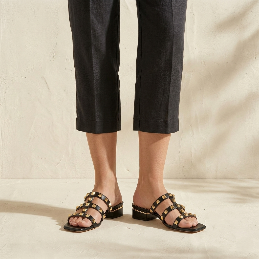 ONNA | Sandalia con tachuelas