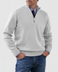 MORGAN | Jersey informal con media cremallera