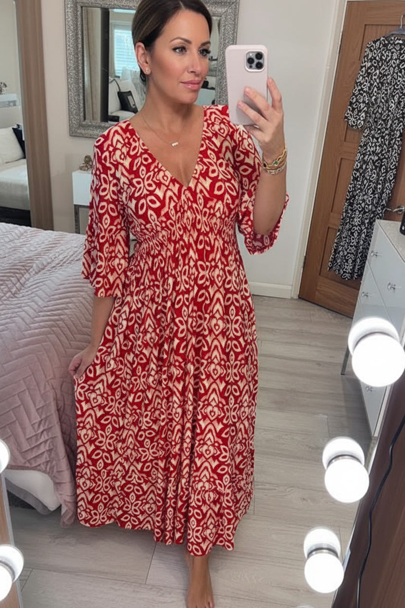 Vestido Diseño Iconic Ikat