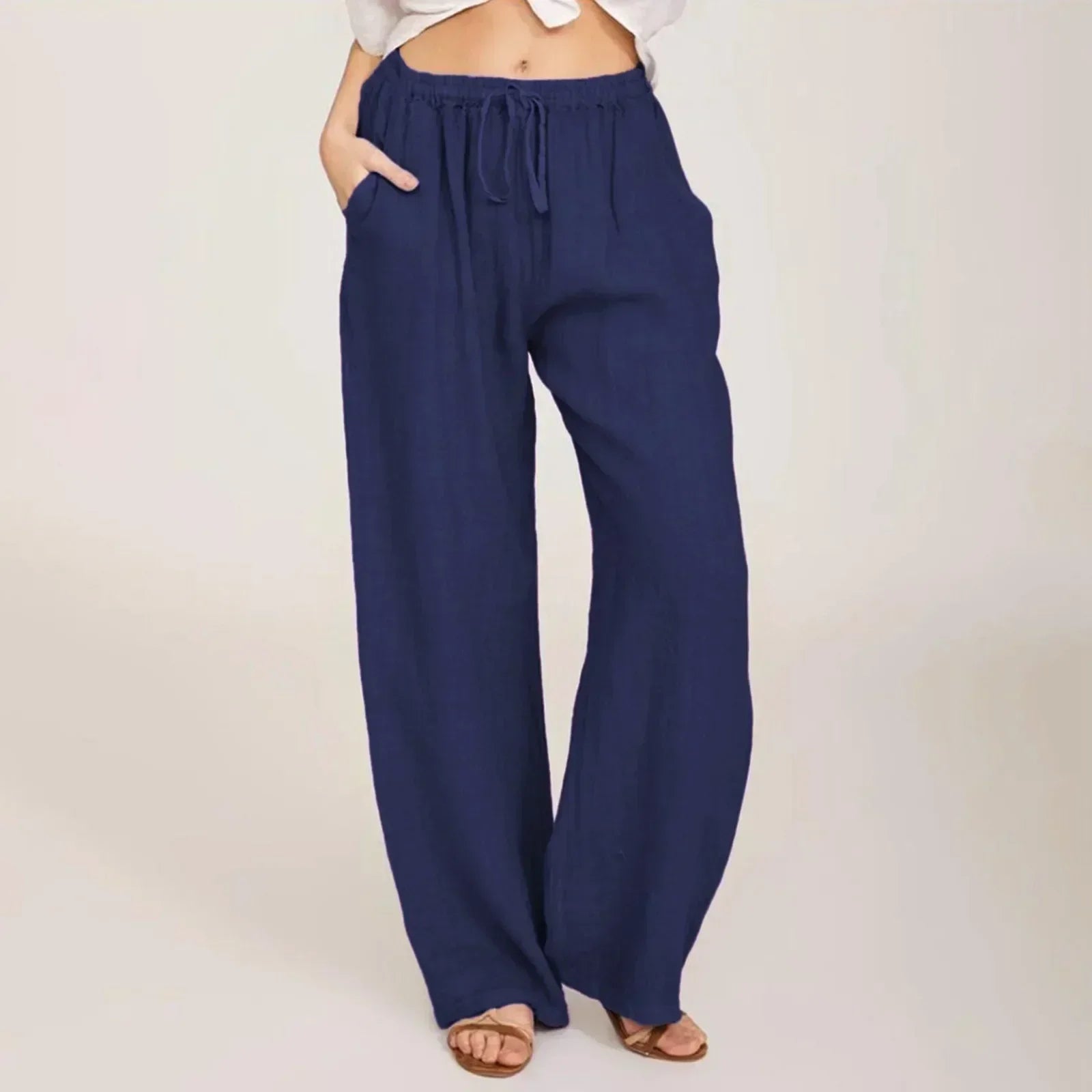Zara | Pantalones Anchos Sin Esfuerzo