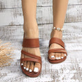 Sandalias Planas Tiras Relax