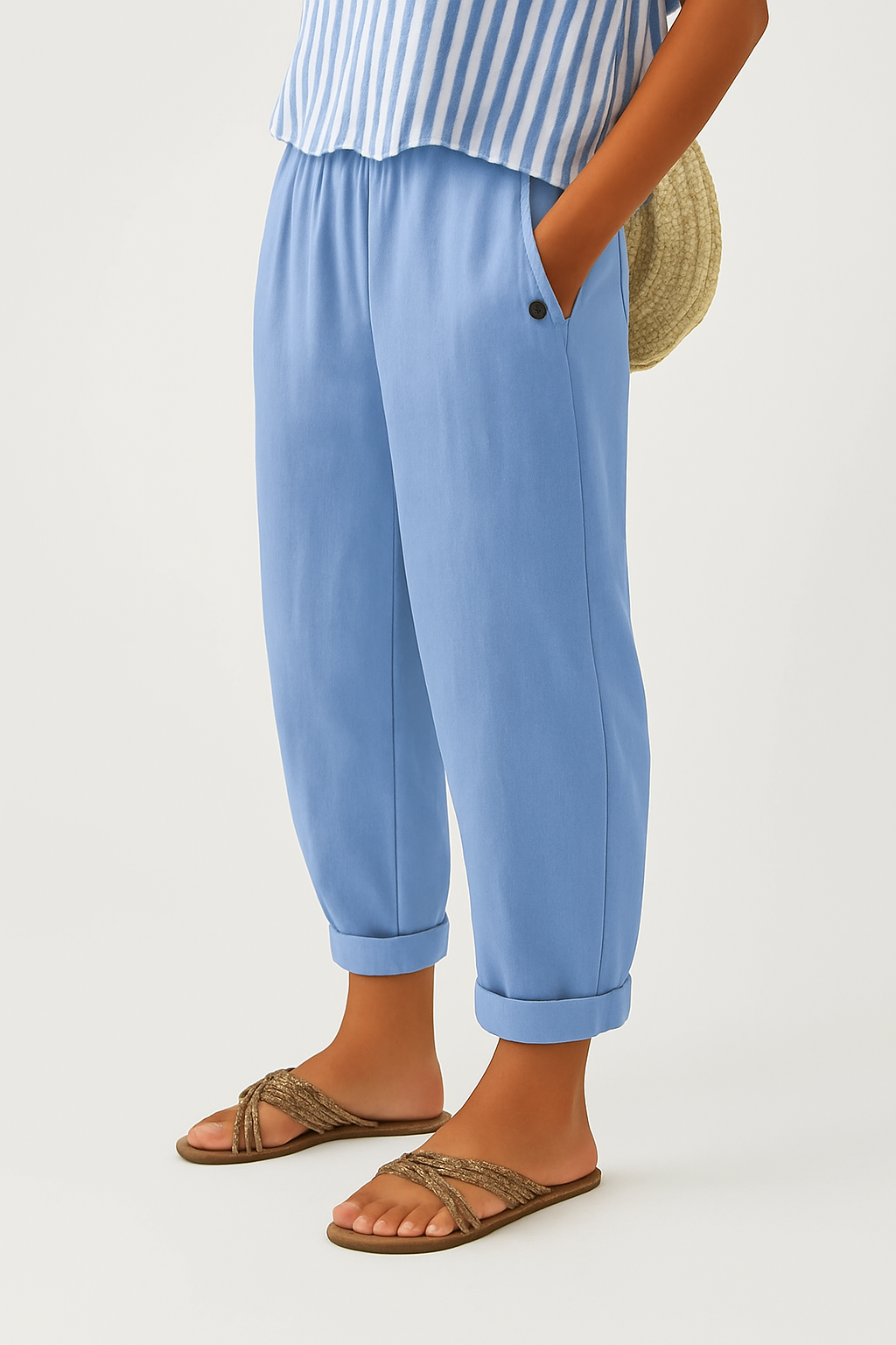 Bonnie | Pantalones de Lino Livianos