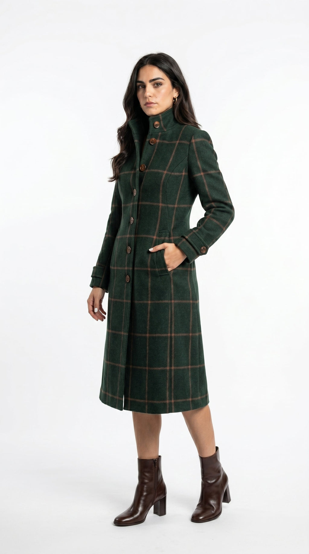 CAMILA | Abrigo estampado de temporada