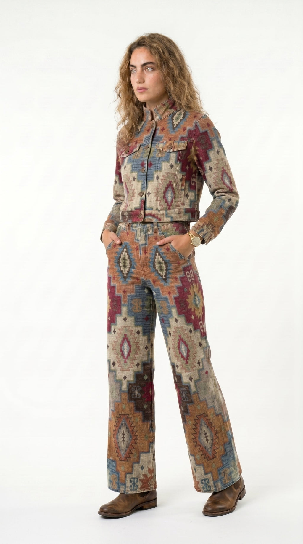 Aire | Pantalones boho vintage