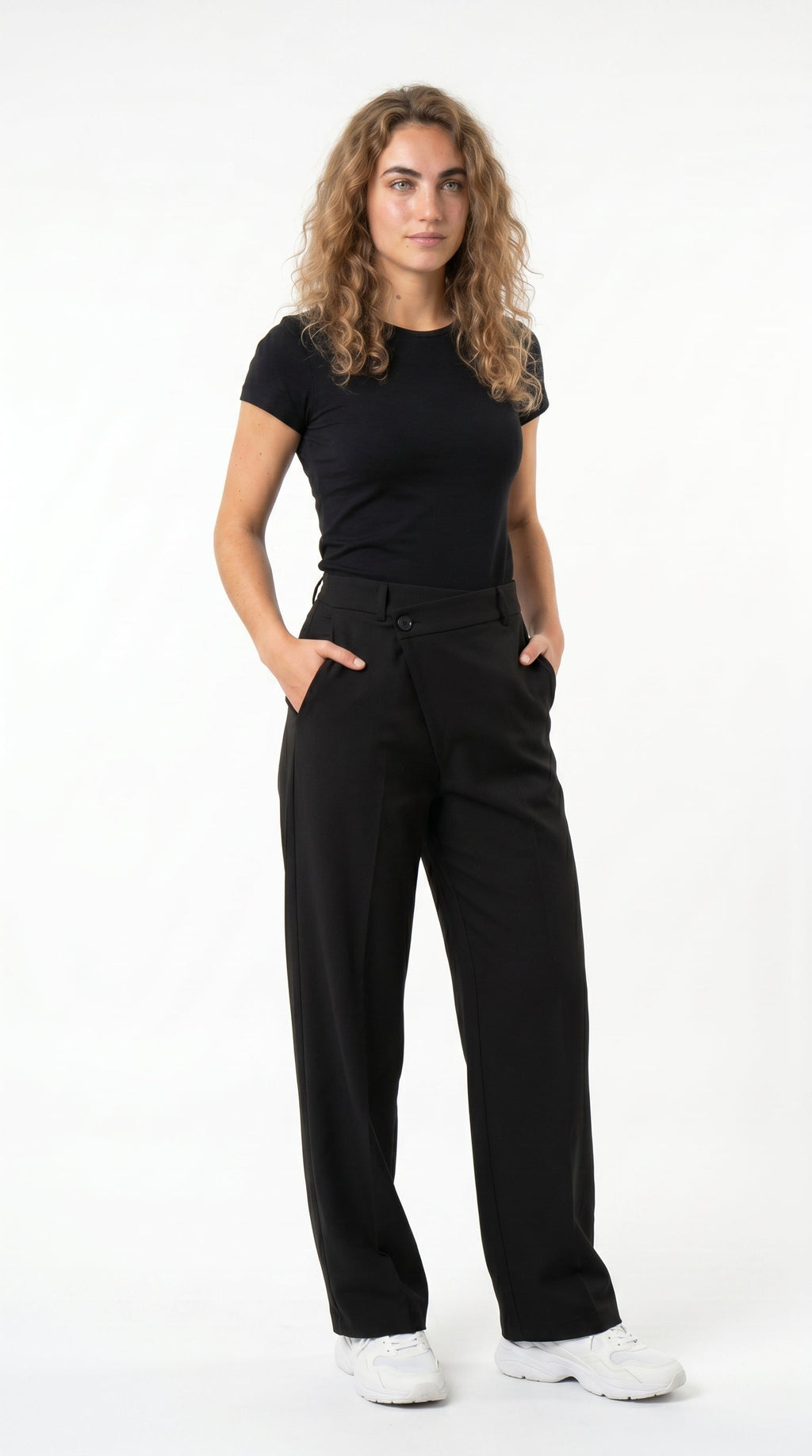 CHERRY | Pantalón ancho de diseño