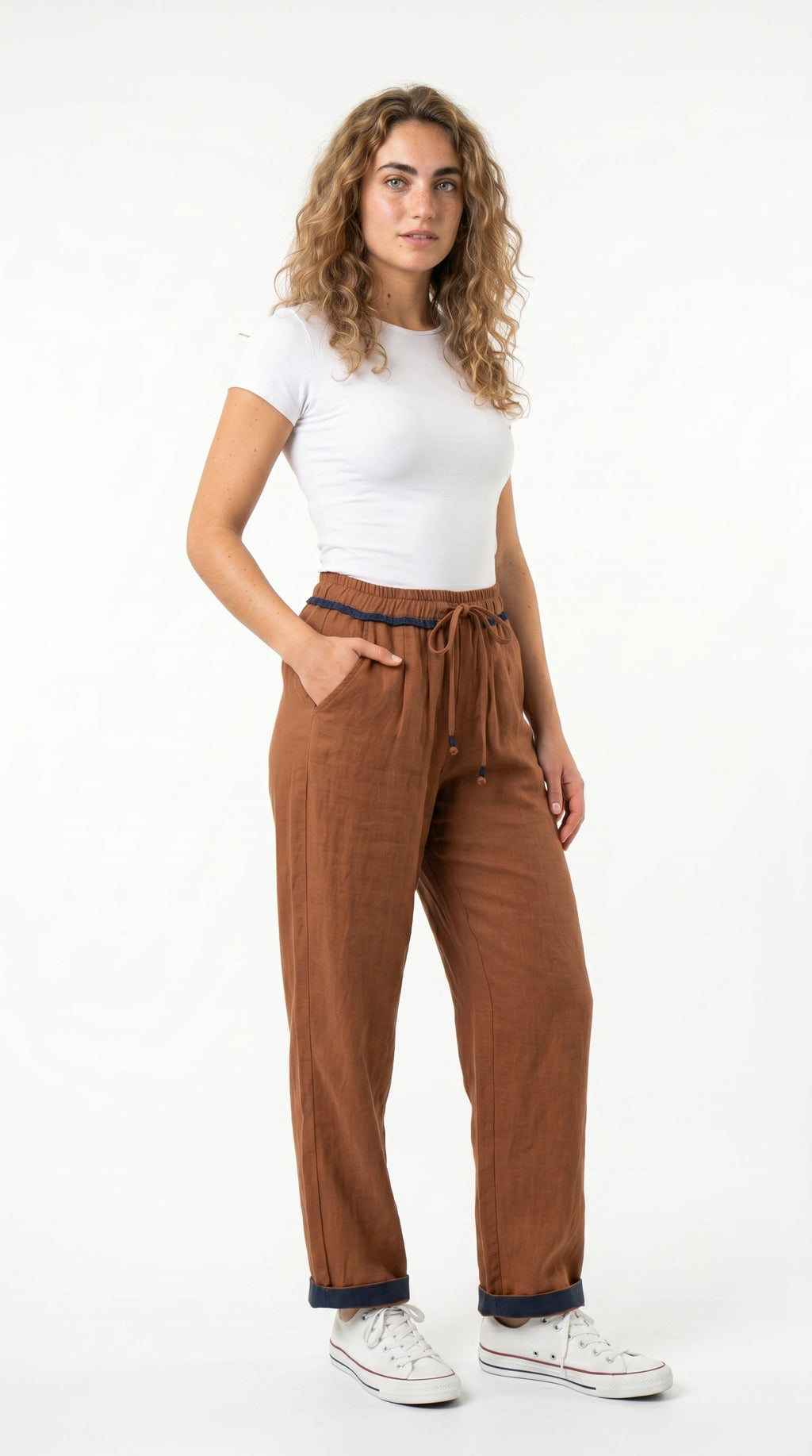 Mila | Pantalones con Cuerda Sin Esfuerzo