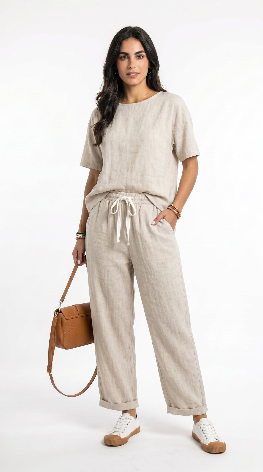 Luxe | Pantalones de Lino Elegantes
